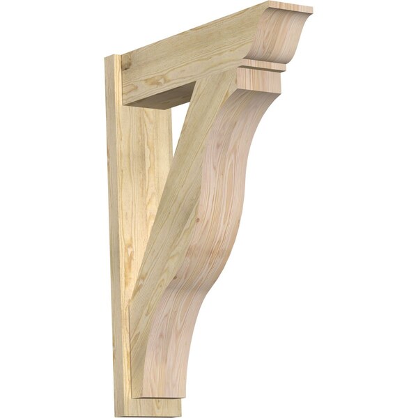 Ekena Millwork Funston Traditional Rough Sawn Outlooker, Douglas Fir, 8"W x 30"D x 42"H OUT08X30X42FST01RDF - main